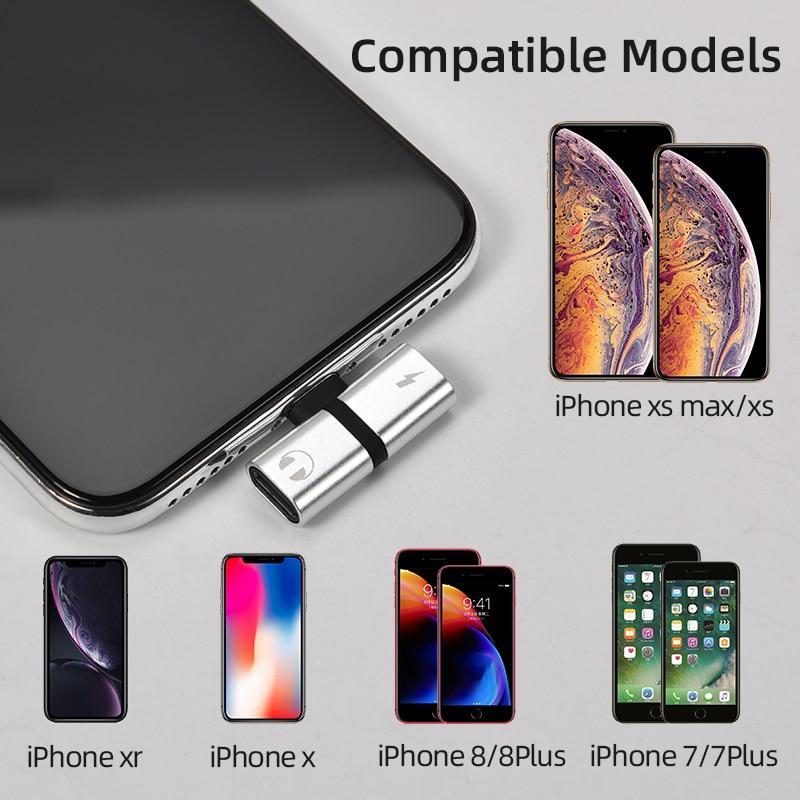 2-in-1 Audio & Charging Adapter