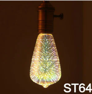 3D Firework Decorative LED Light