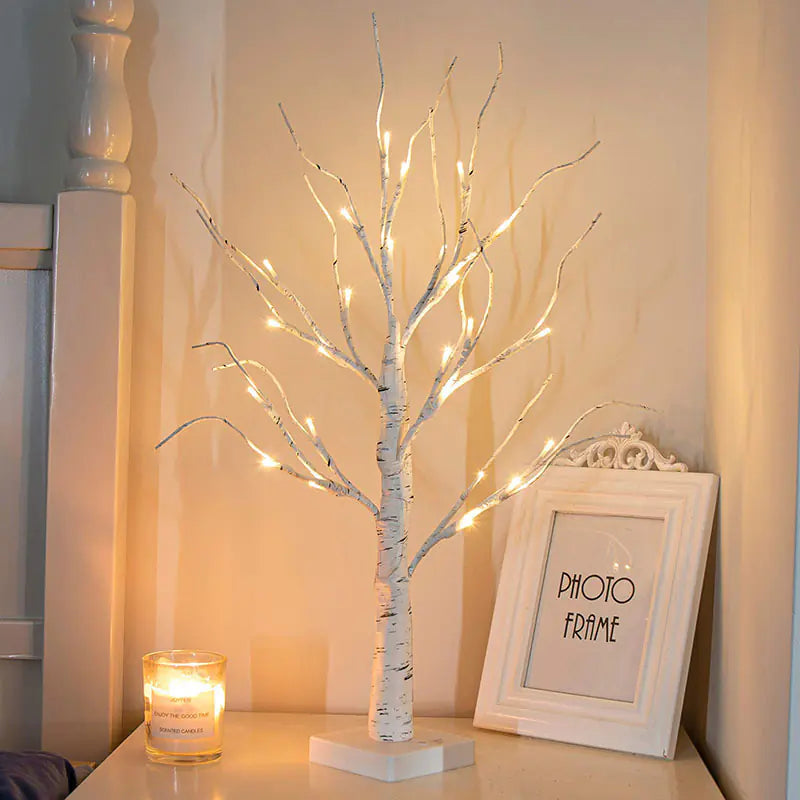 LED Birch Tree Lamp for Indoor Home Decoration