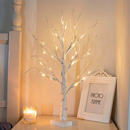LED Birch Tree Lamp for Indoor Home Decoration