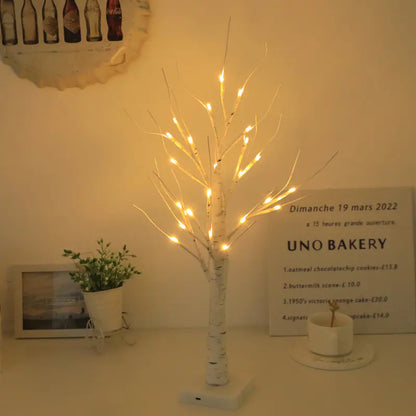 LED Birch Tree Lamp for Indoor Home Decoration