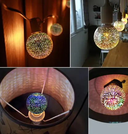 3D Firework Decorative LED Light