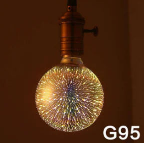 3D Firework Decorative LED Light